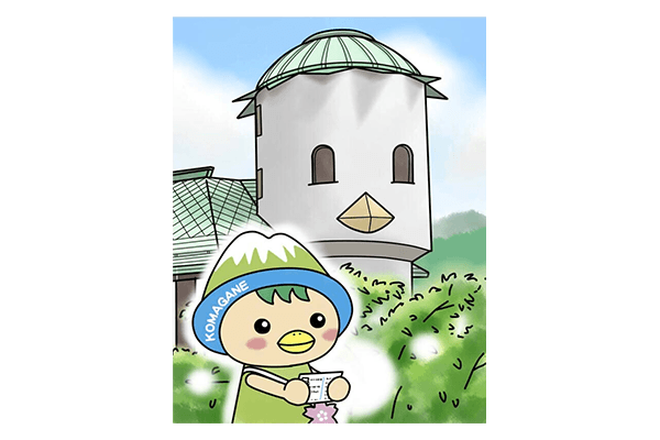 おもしろかっぱ館とこまかっぱくん